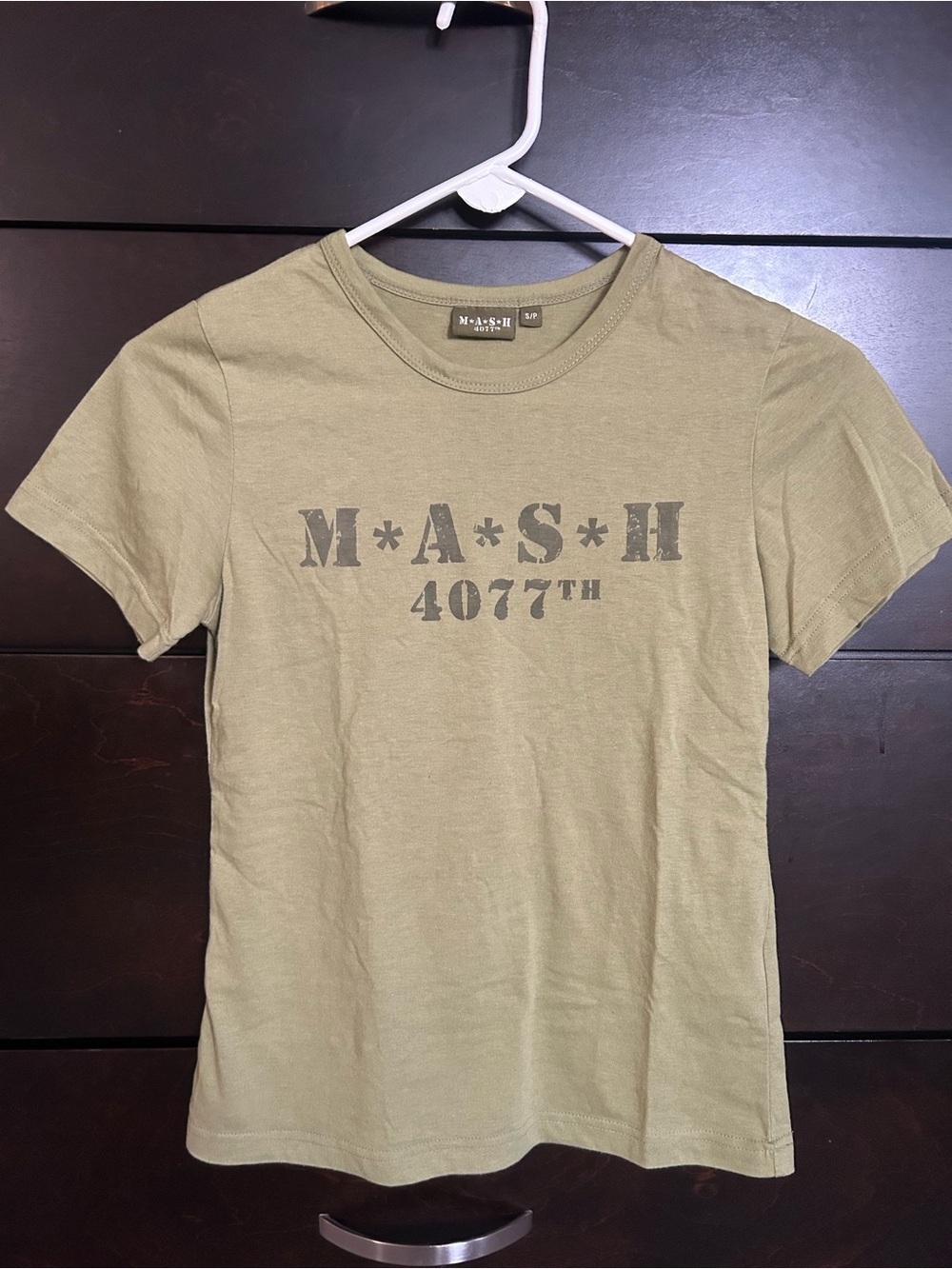 M*A*S*H 4077th Olive Green Graphic Tee